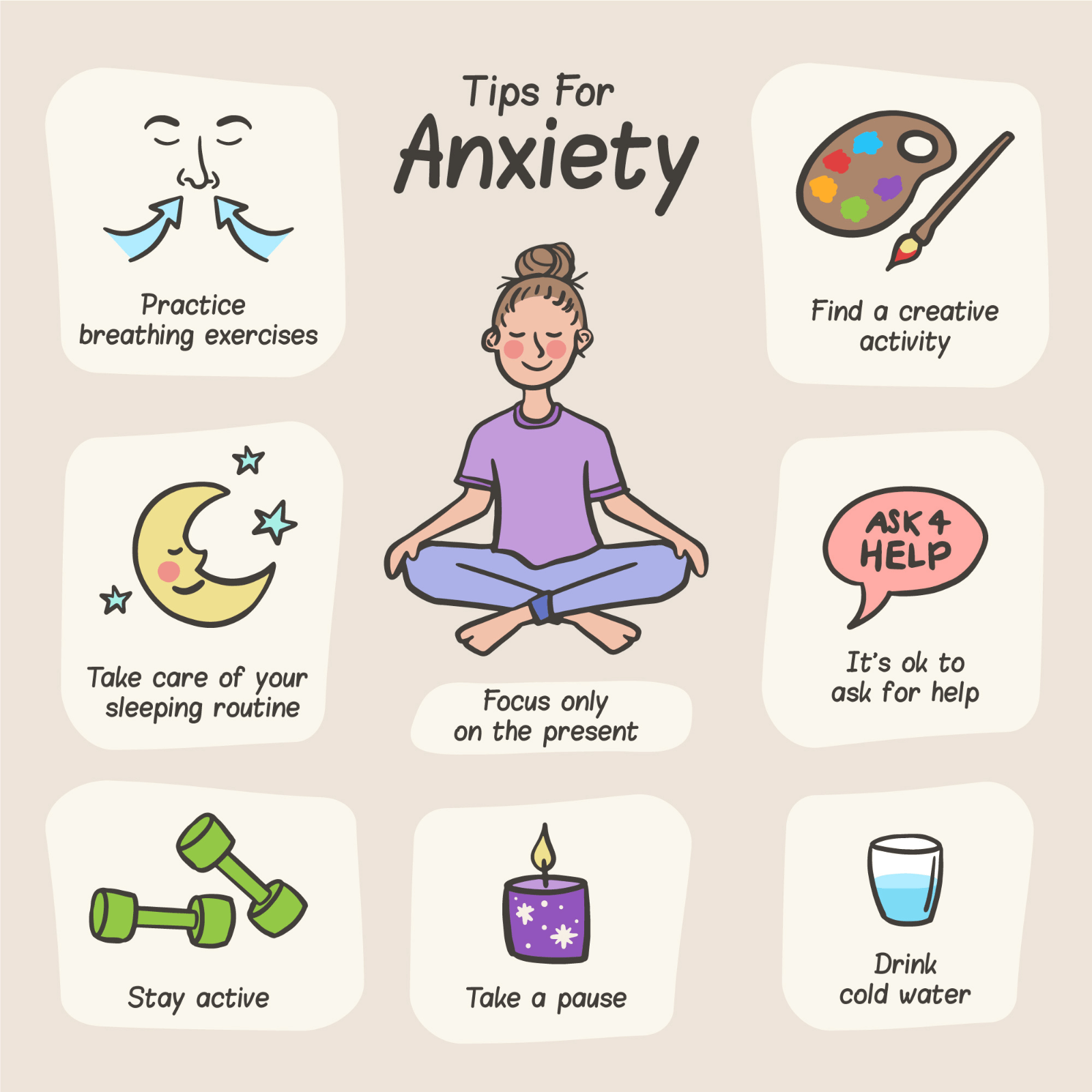 Anxiety management techniques